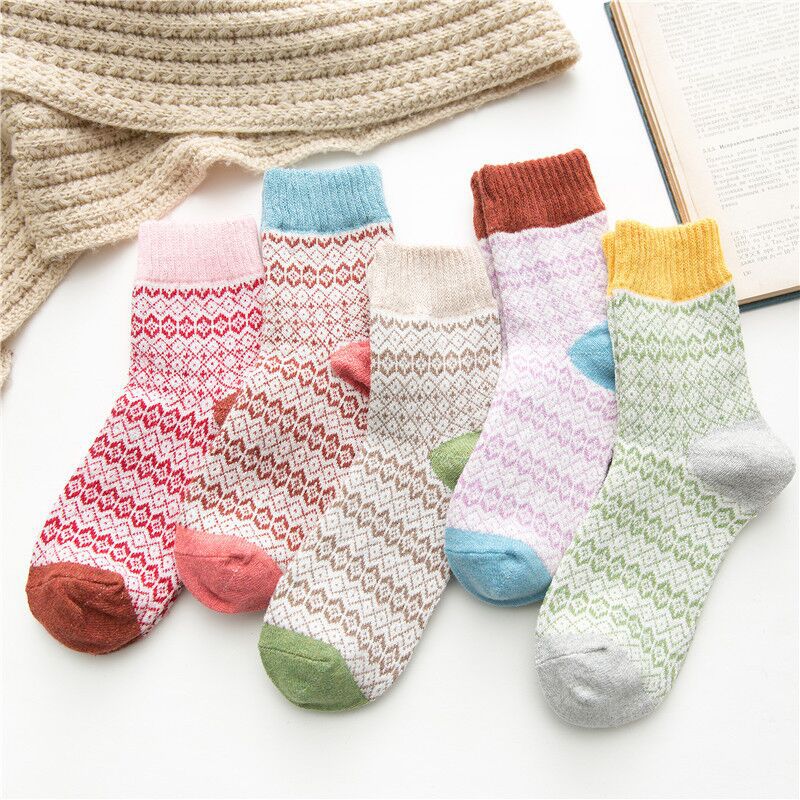 Thick Needle And Thread Thickened Warm Wool Socks