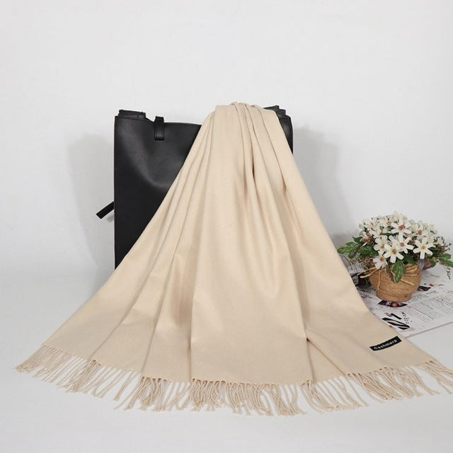 Winter Cashmere Women Scarf Female Luxury Brand Scarves Lady - Fashioinista