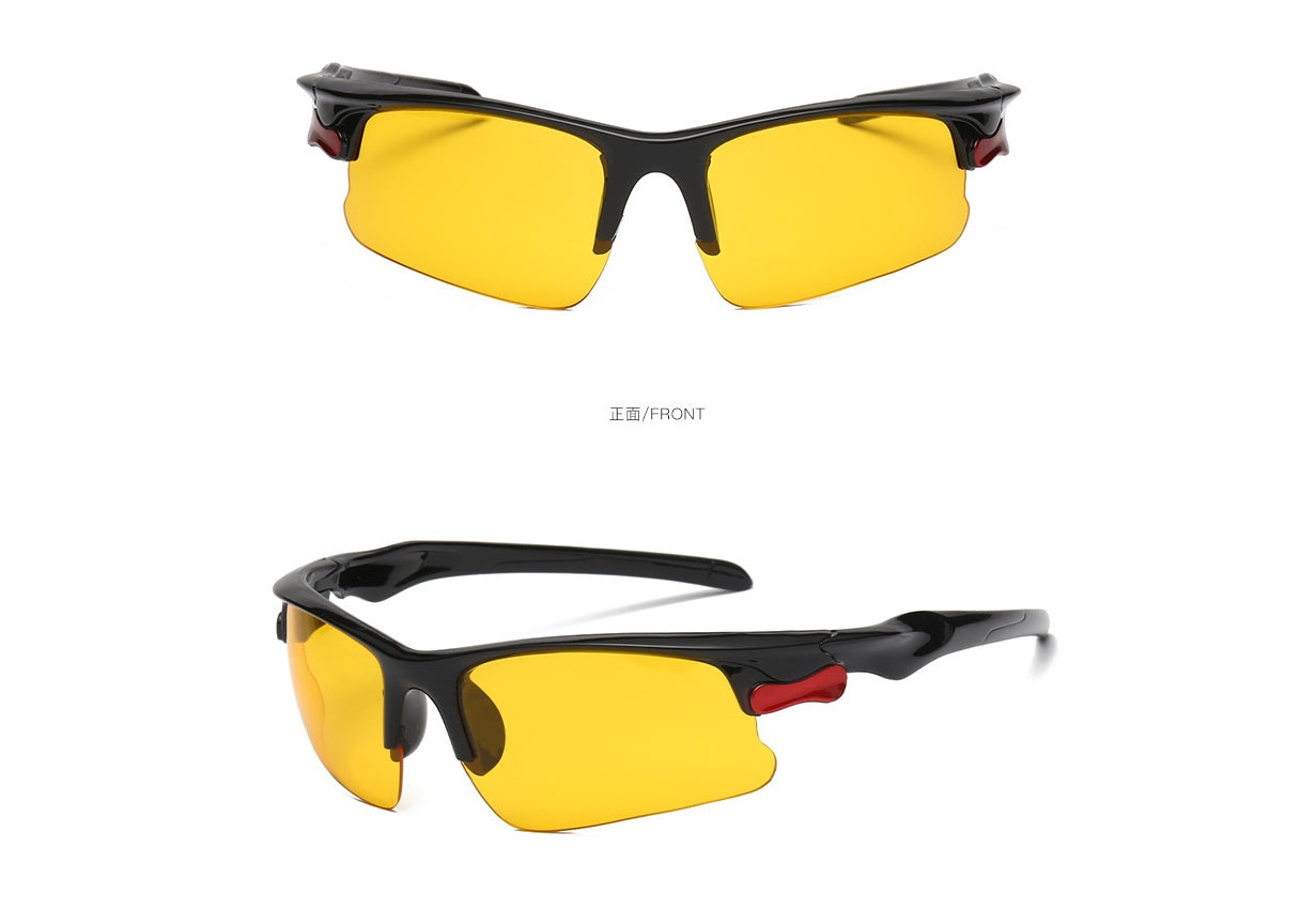 New sunglasses a little red outdoor sports riding battery car windproof eyewear