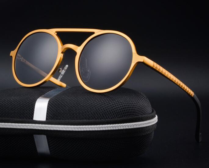 Retro Aluminum Magnesium Sunglasses