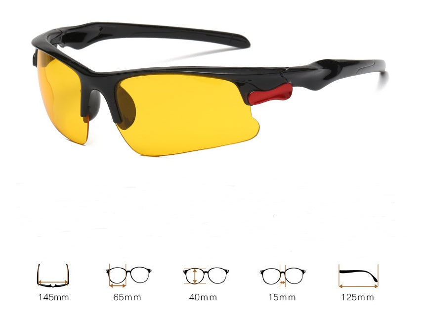 New sunglasses a little red outdoor sports riding battery car windproof eyewear