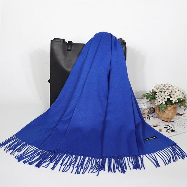 Winter Cashmere Women Scarf Female Luxury Brand Scarves Lady - Fashioinista