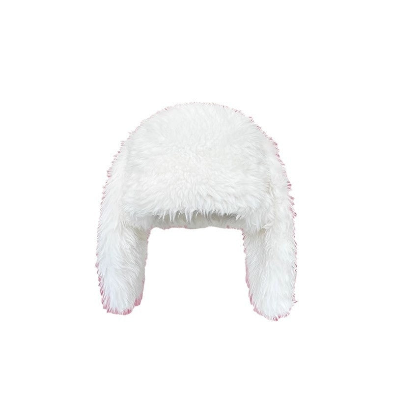 Sweet Cute Rabbit Ears Plush Bonnet Children - Fashioinista