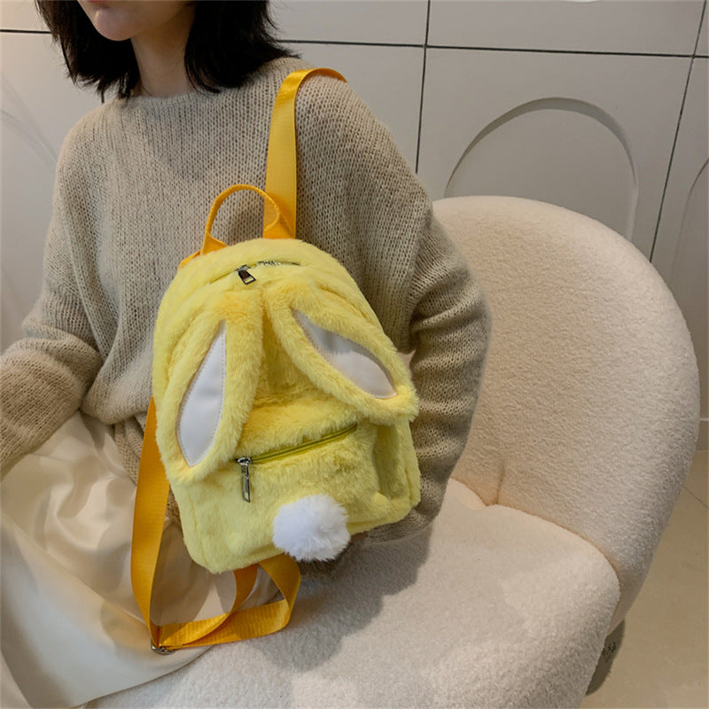 Women's Cute Rabbit Ears Bags Fashion Mini Backpack Kids - Fashioinista