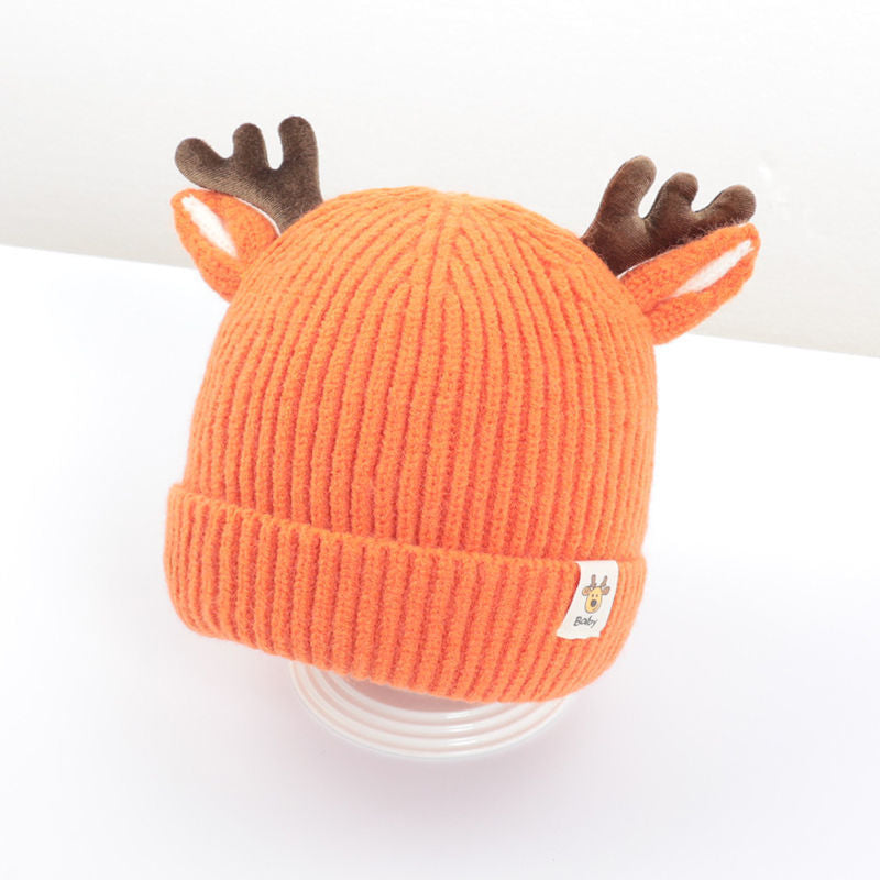 Baby Winter Thicken Thermal Woolen Cap Baby Hat - Fashioinista