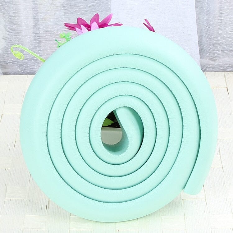 2M U Foam Corners & Bumper Guard Baby Safety Fashionjosie LightGreen 