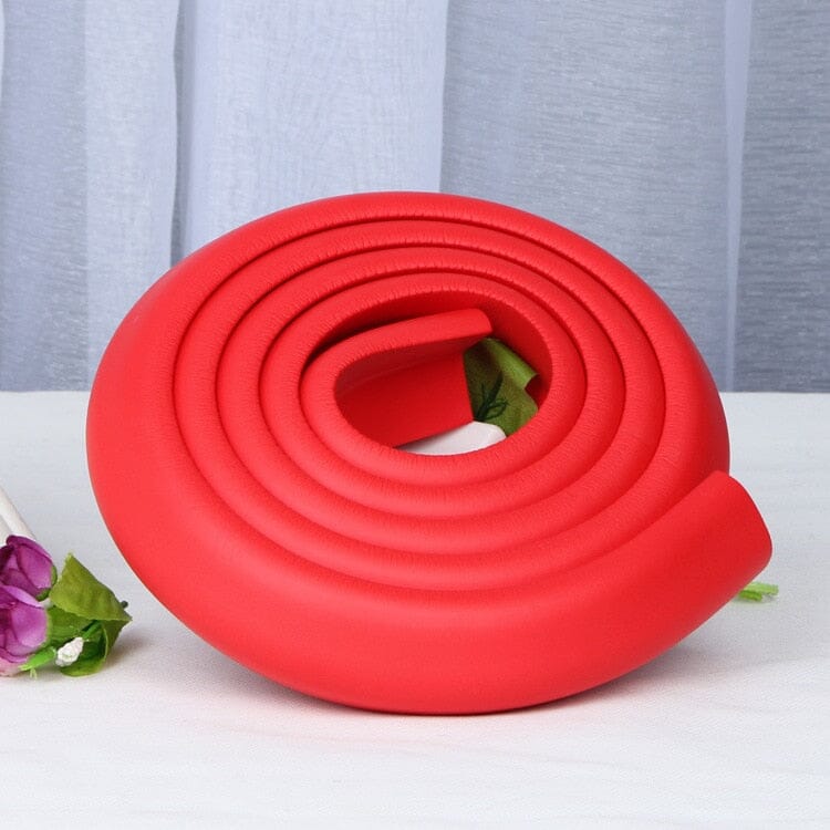 2M U Foam Corners & Bumper Guard Baby Safety Fashionjosie Red 