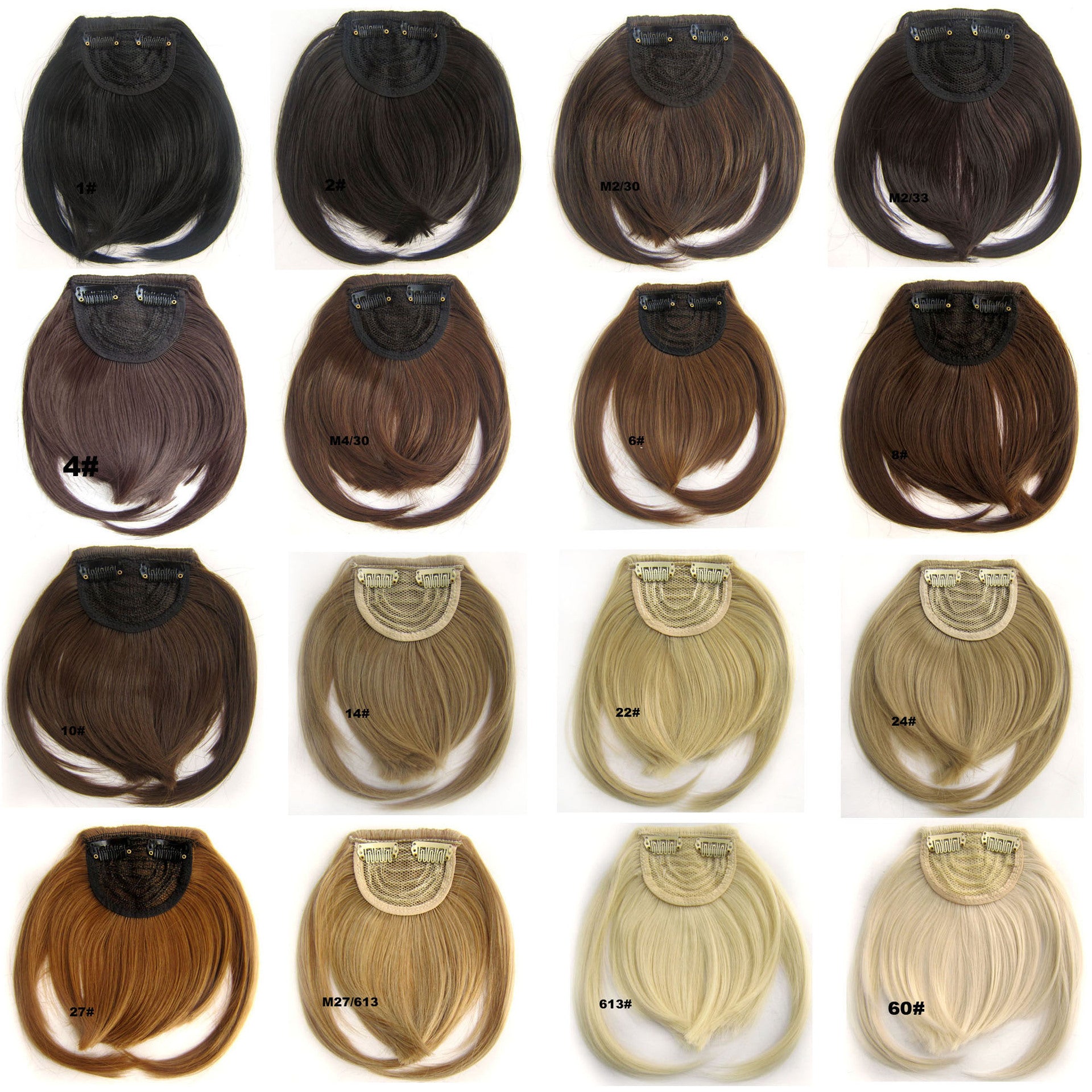 Hair Bangs Hairpiece Accessories Synthetic Fake Bangs - Fashioinista