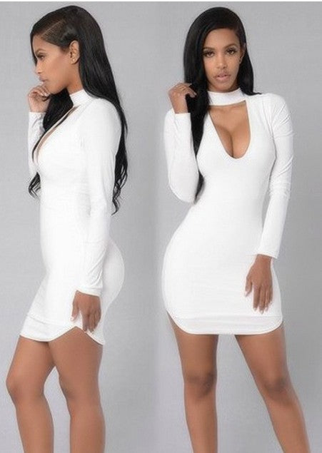 EBay fast selling, European, American, bursting, V collar, cocktail dresses and dress sexy dresses - Fashioinista