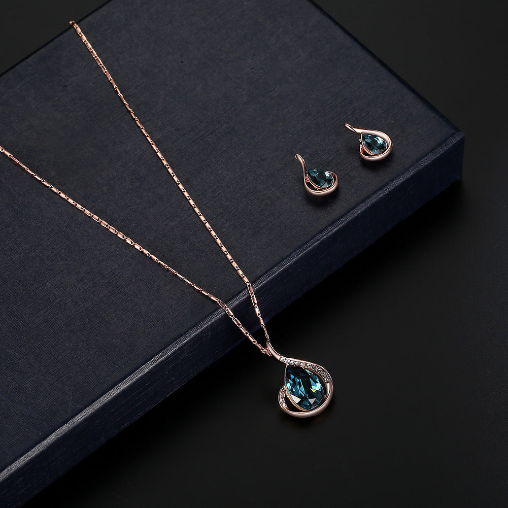 High-quality bridal jewelry set