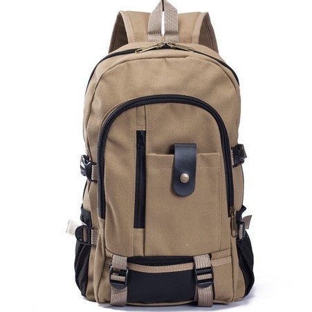 Men's Backpacks Canvas Backpack Student Bags - Fashioinista