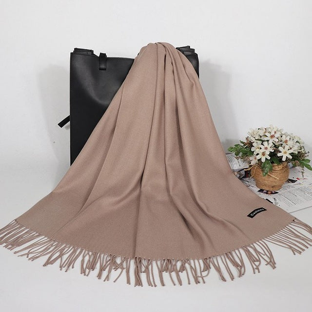 Winter Cashmere Women Scarf Female Luxury Brand Scarves Lady - Fashioinista