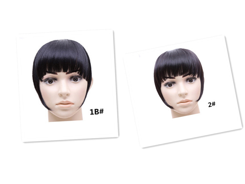 Hair Bangs Hairpiece Accessories Synthetic Fake Bangs - Fashioinista