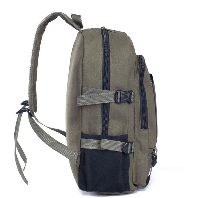 Men's Backpacks Canvas Backpack Student Bags - Fashioinista