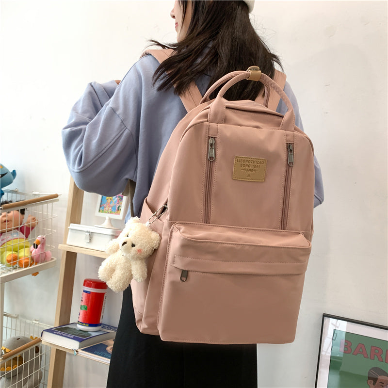 Cool Backpacks School Bag Double Zipper Tote Bags - Fashioinista