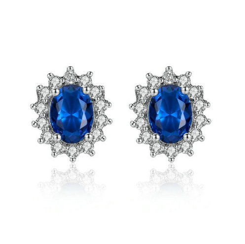 Sunflower Jewelry Set Necklace Ring Stud Earrings Bridal Jewelry