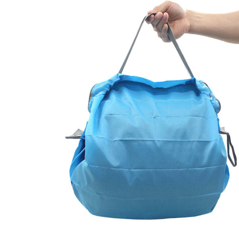 Large Capacity Foldable Polyester Backpack With Safe Bag - Fashioinista