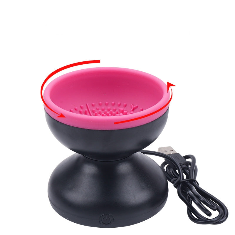 Makeup Brush Brush Automatic Cleaner USB Rechargeable Makeup Tools Cleaning Gadget Electric Cleaner - Fashioinista