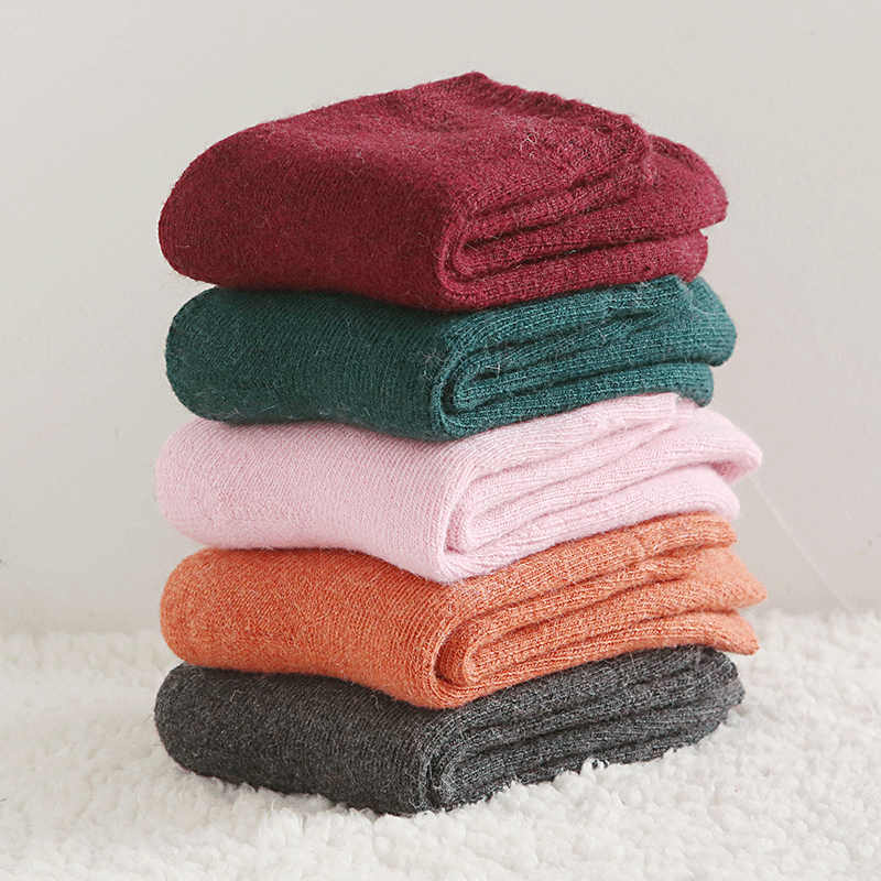 Super thick warm rabbit wool socks