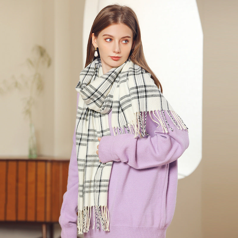 Women's New Line Printed Cashmere Scarves - Fashioinista