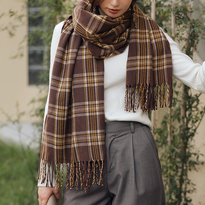 Women's New Line Printed Cashmere Scarves - Fashioinista