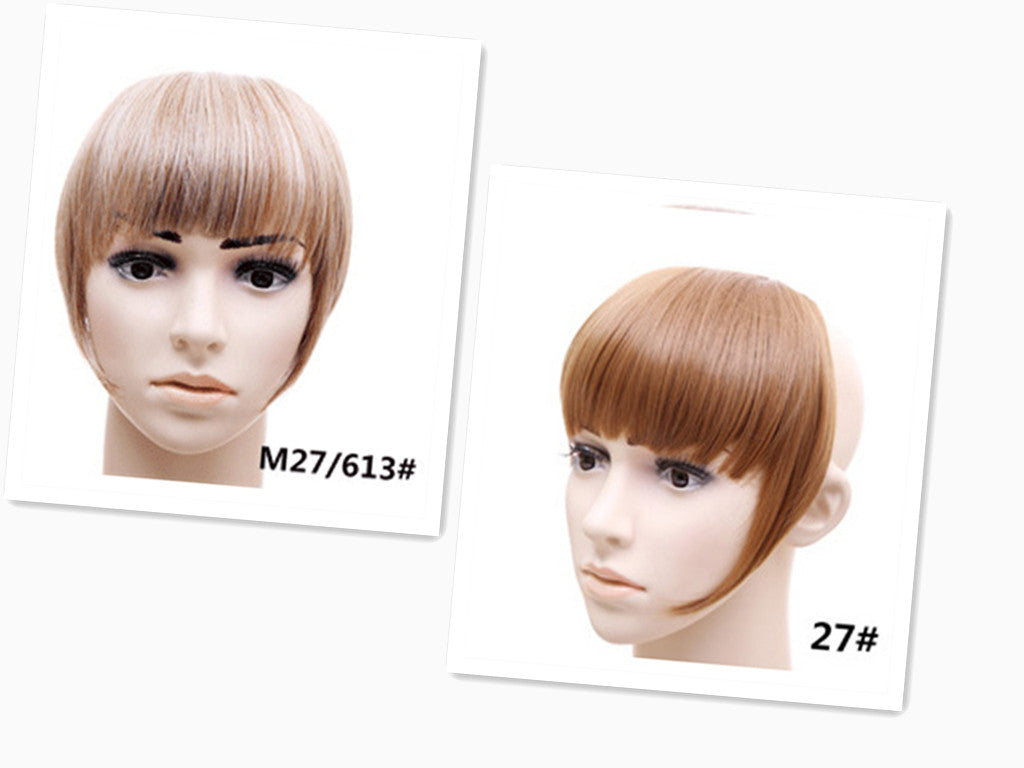 Hair Bangs Hairpiece Accessories Synthetic Fake Bangs - Fashioinista