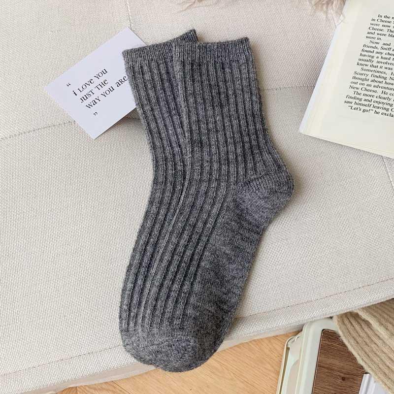 Autumn And Winter New Wool Cashmere Socks Children