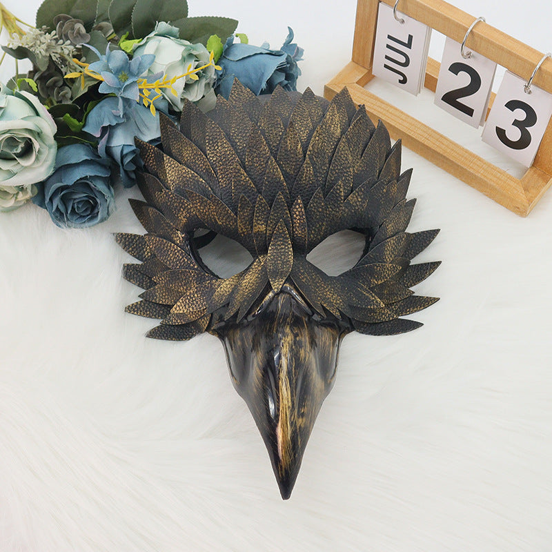 Halloween Delicate Bird Mouth Mask Masquerade