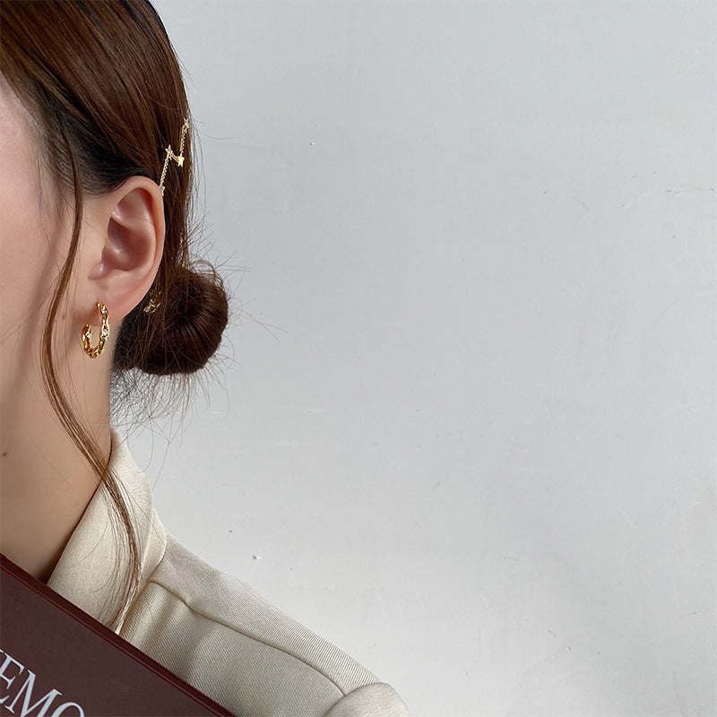 Korean women with earrings