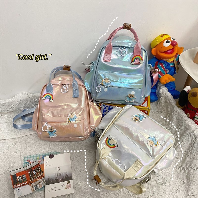 New Small Women Backpack Bag Female Korean Multifunctional School Backpacks - Fashioinista