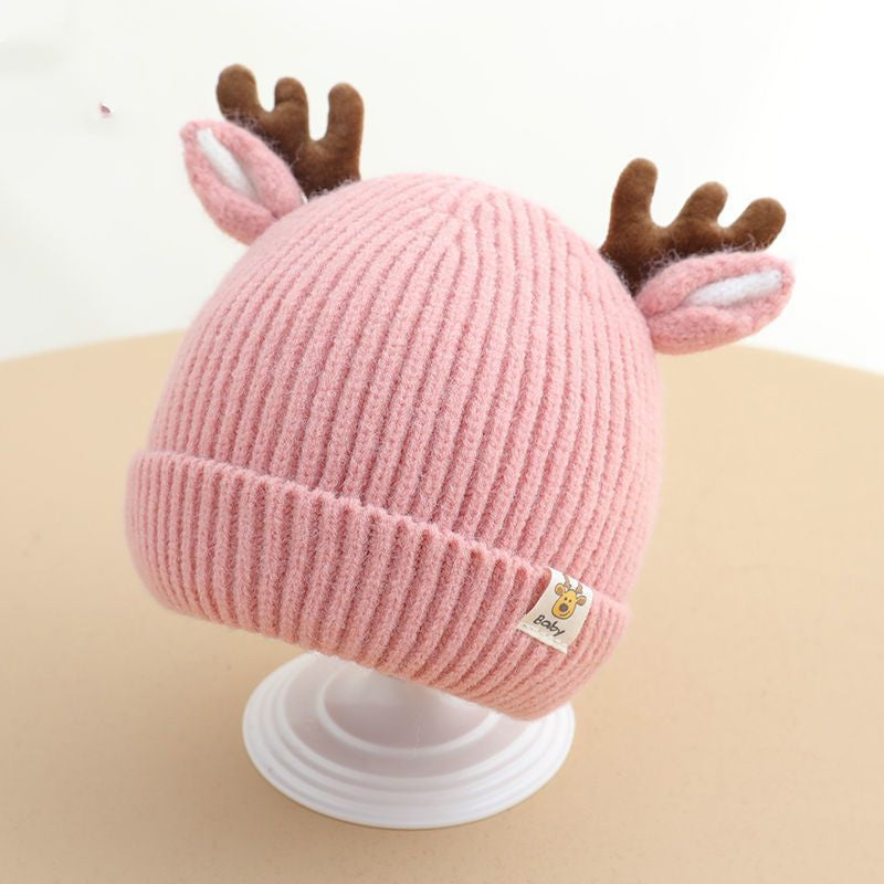 Baby Winter Thicken Thermal Woolen Cap Baby Hat - Fashioinista