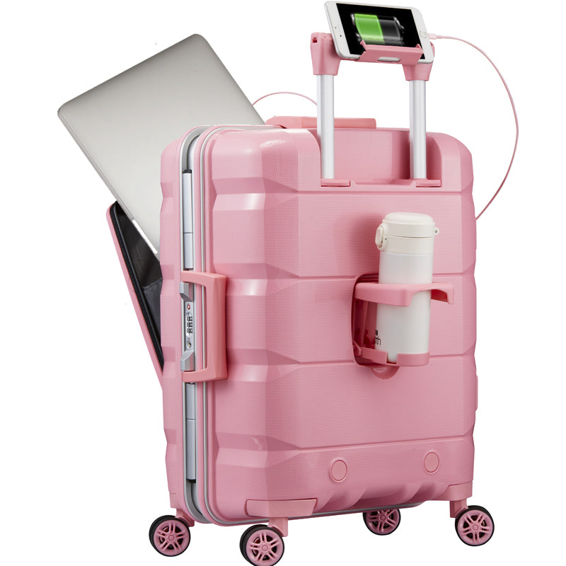 Multifunctional Computer Luggage Aluminum Frame - Fashioinista