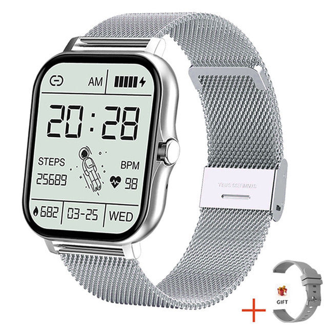 Smart Watch, Pedometer, Heart Rate Monitoring and Bluetooth Call - Fashioinista