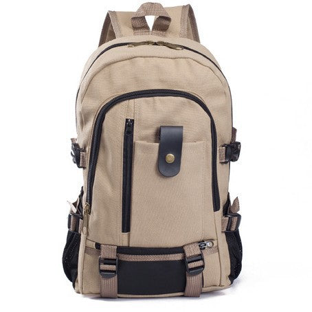 Men's Backpacks Canvas Backpack Student Bags - Fashioinista