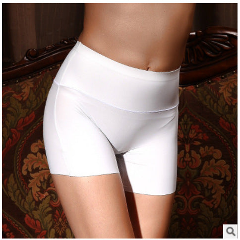 High-waisted, Close-in, Flat Corner, Traceless Ice Silk Panties For Women - Fashioinista