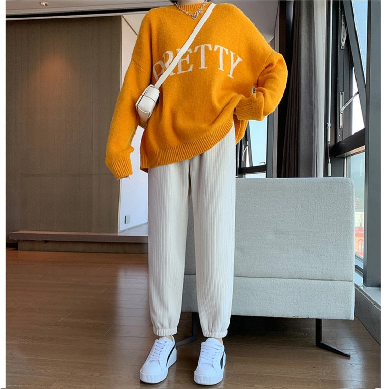 Cozy Korean Sweatpants for Women - Fashioinista
