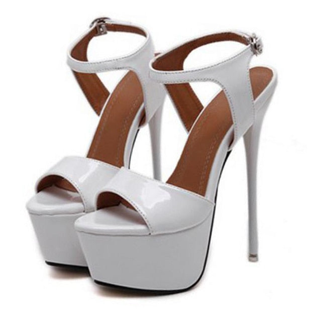 Elegant 16cm High Heel Party Shoes - Fashioinista