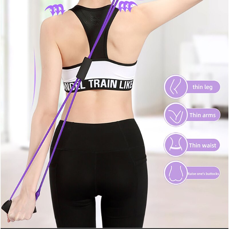 Elastic Band Fitness Gear: Expander & Yoga - Fashioinista