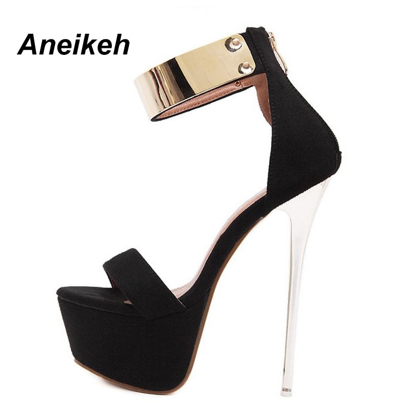 Elegant 16cm High Heel Party Shoes - Fashioinista