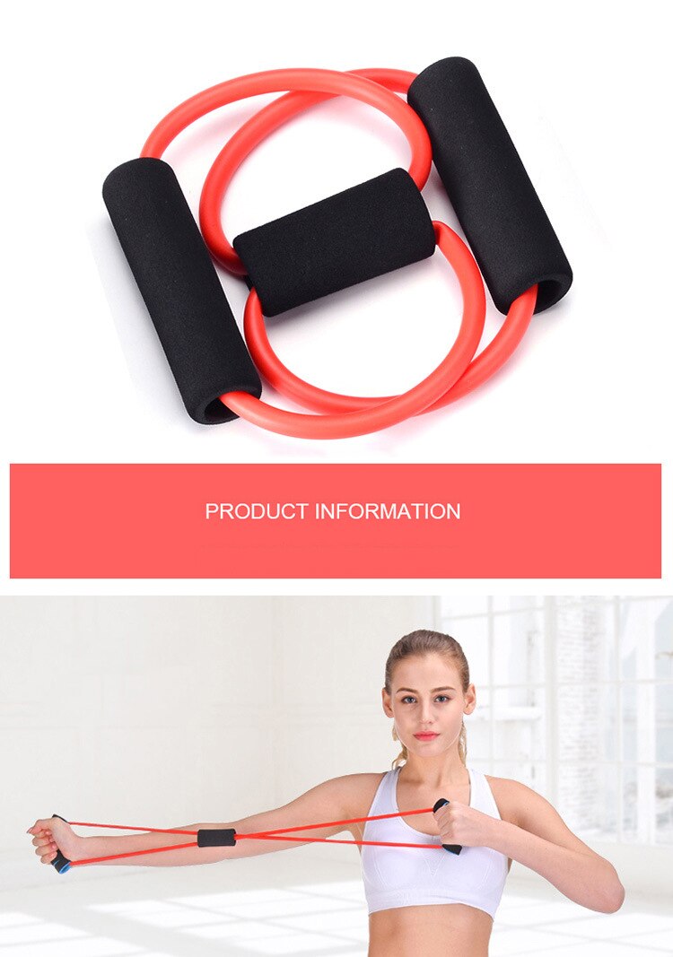 Elastic Band Fitness Gear: Expander & Yoga - Fashioinista