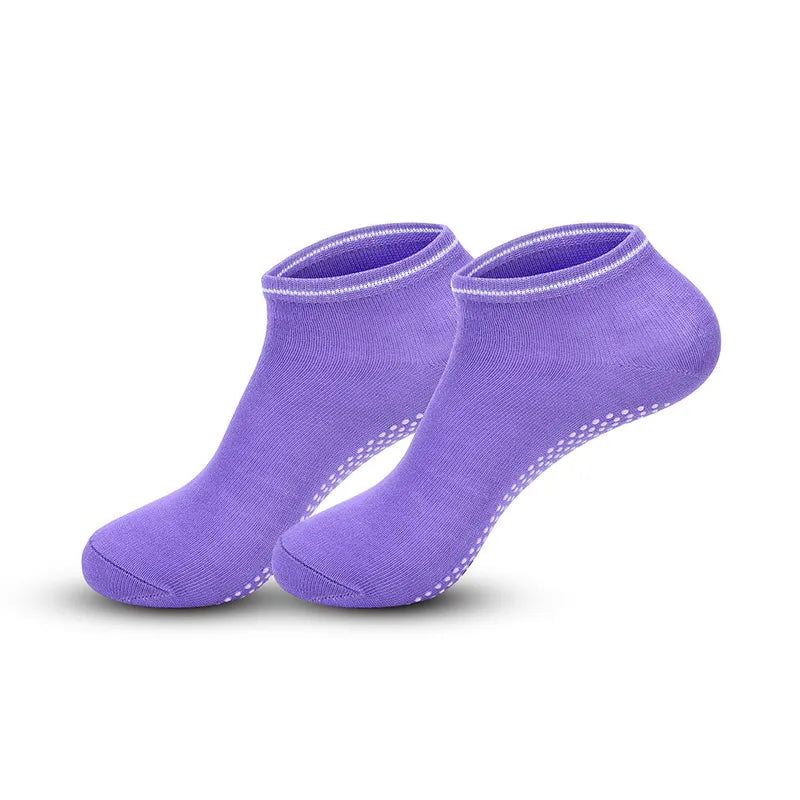 Anti slip cotton short yoga socks - view 9