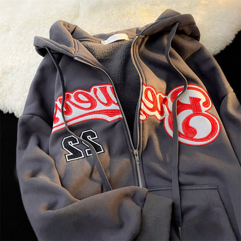 Vintage Zip Up Hoodies - Y2K Streetwear Coats - Fashioinista