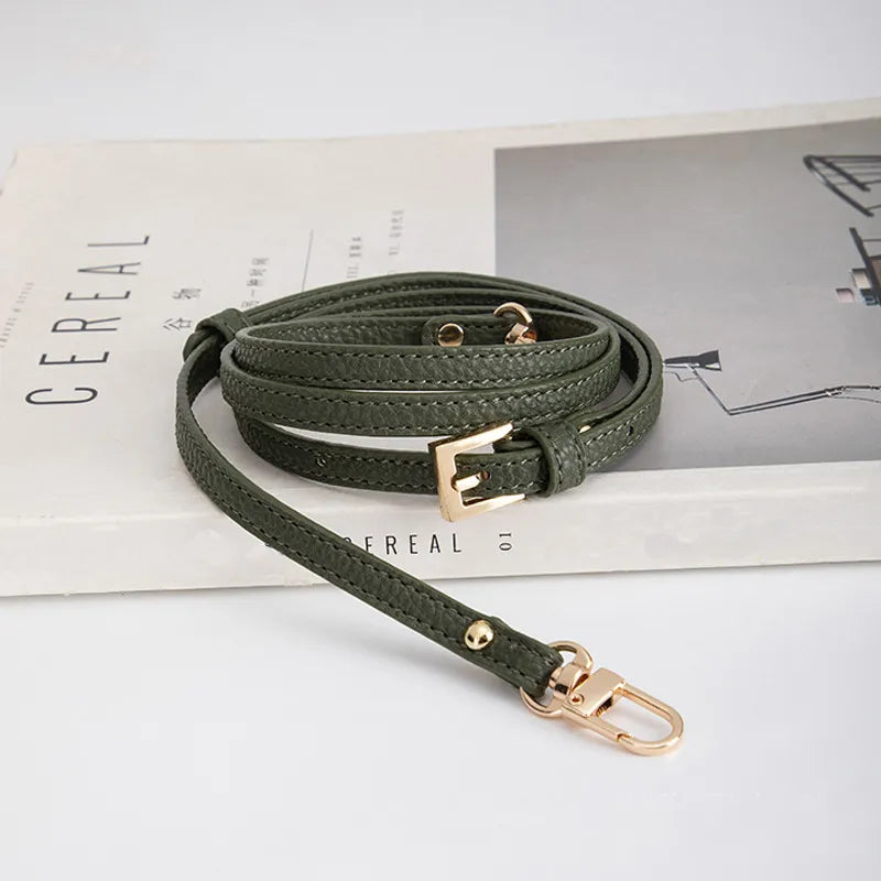 Punch free leather bag conversion strap set for a mini handbag - view 17