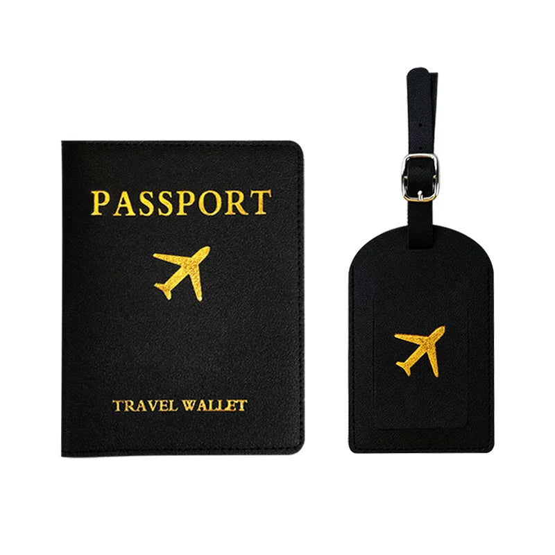 leather luggage tag