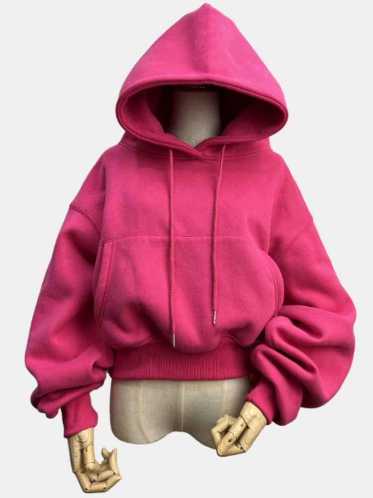 Casual Fleece Hoodies Suit - Fashioinista