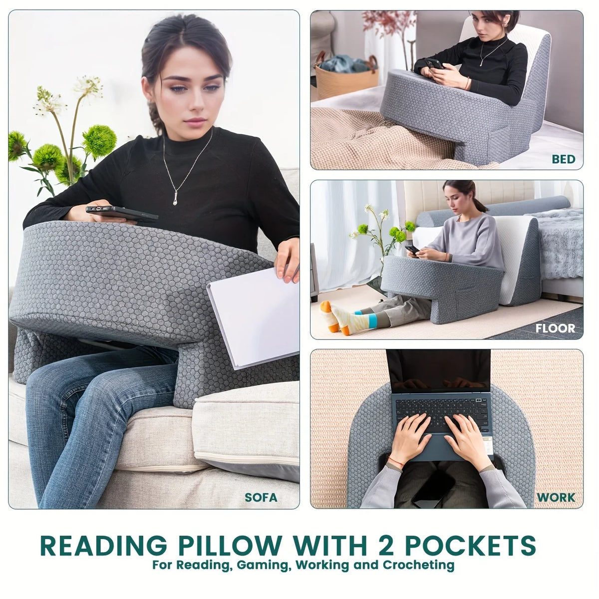 Reading Arm Rest Pillow
