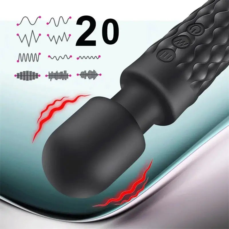 Electric Massage Stick - handheld massager - view 3