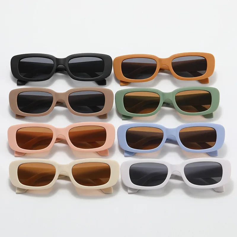 Frosted Rectangle Kids Sunglasses