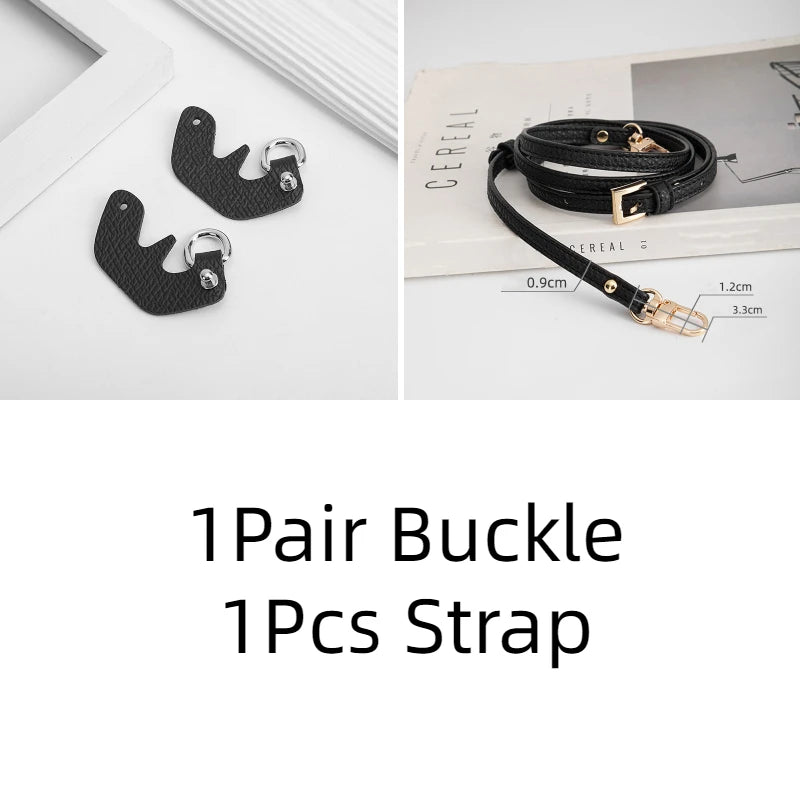 Punch free leather bag conversion strap set for a mini handbag - view 23