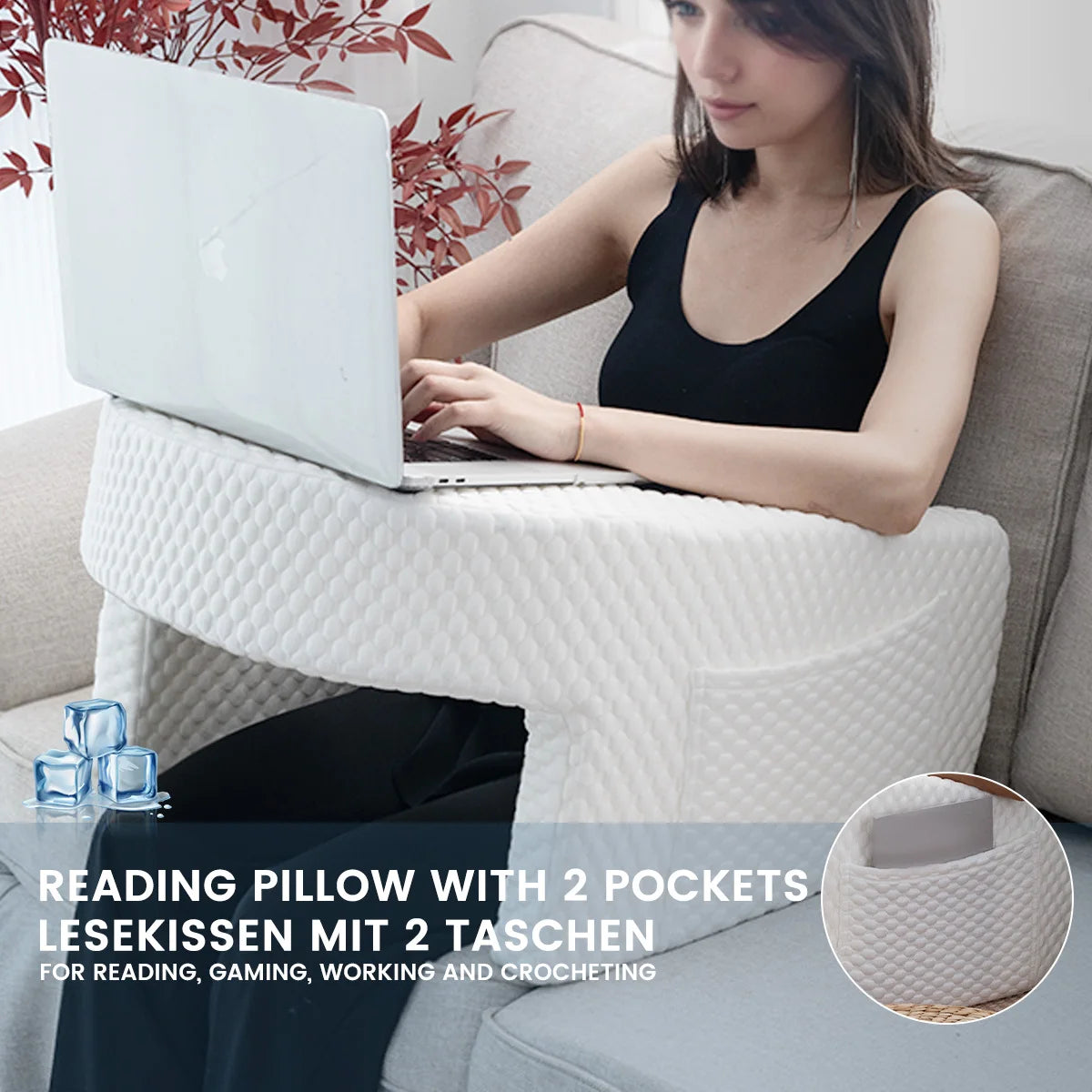 Reading Arm Rest Pillow